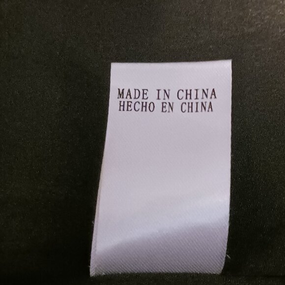 Lulus Cropped Black & White Striped Zip Back Sleeveless Blouse, Size M - Picture 6 of 9